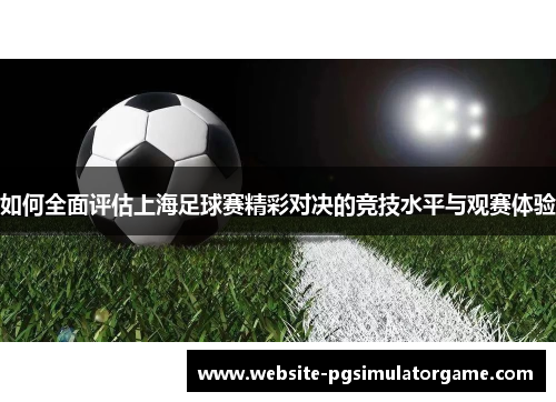如何全面评估上海足球赛精彩对决的竞技水平与观赛体验